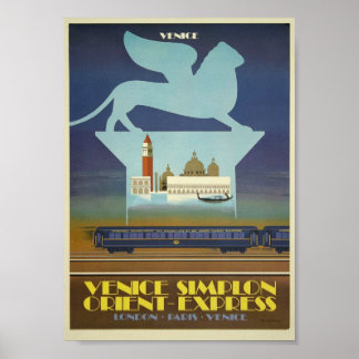 Poster van Venice Simplon (Orient Express)