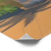 Poster van vietnam vintage (Hoek)