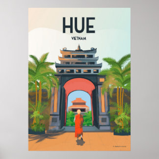 Poster van vietnam vintage