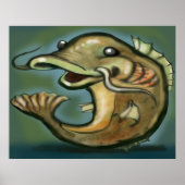 Poster van vis (Voorkant)