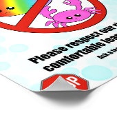 Poster van vissoorten en schelpdieren (Hoek)