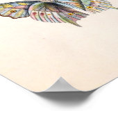  Poster van vlinder (Hoek)