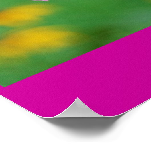 Poster van vlinder (Hoek)