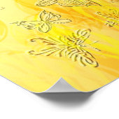 Poster van vlinder (Hoek)