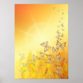 Poster van vlinder (Voorkant)