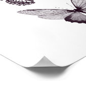 Poster van vlinder (Hoek)