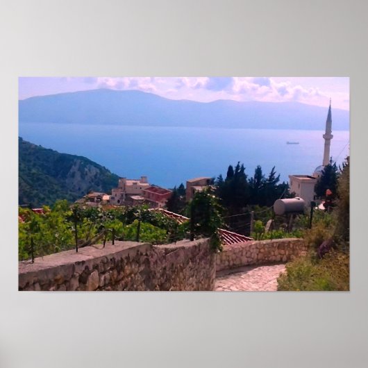 Poster van Vlore, Albanië (Voorkant)