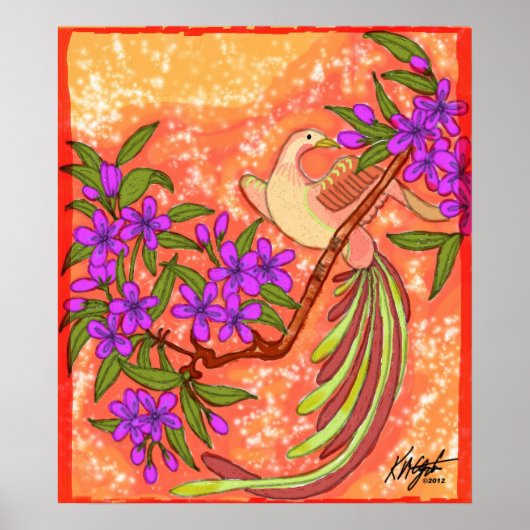 Poster van vogelpest (Voorkant)