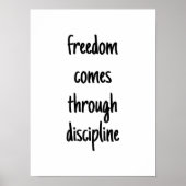 Poster van vrijheid (Voorkant)