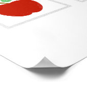 Poster van vruchten (Hoek)