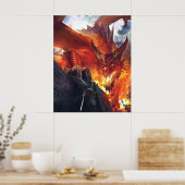 Poster van vuurvaste tong (Keuken)