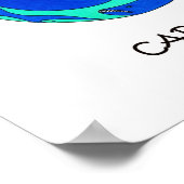 Poster van walvis (Hoek)