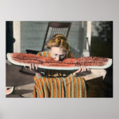  poster van watermeloenen (Voorkant)