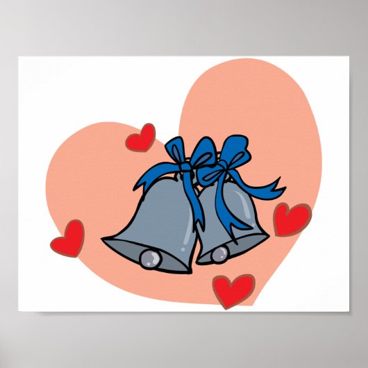 Poster van Wedding Bells (Voorkant)