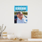 Poster van whiplash 18 x 24 (Keuken)