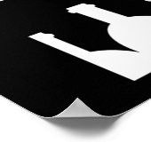 Poster van wijnbroodroosters (Hoek)