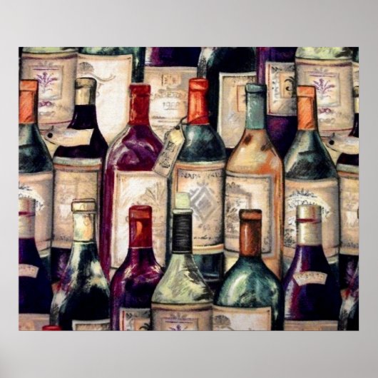 Poster van wijnovers (Voorkant)