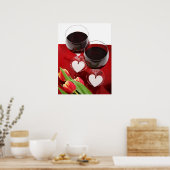 Poster van wijnovers (Keuken)