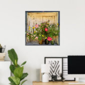 poster van wilde bloemen (Thuiskantoor)