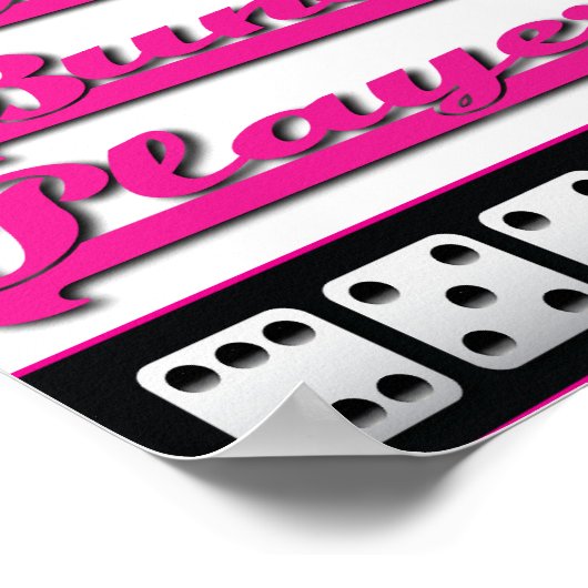 poster van wilde bunco players (Hoek)