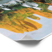 Poster van wilde paarden (Hoek)