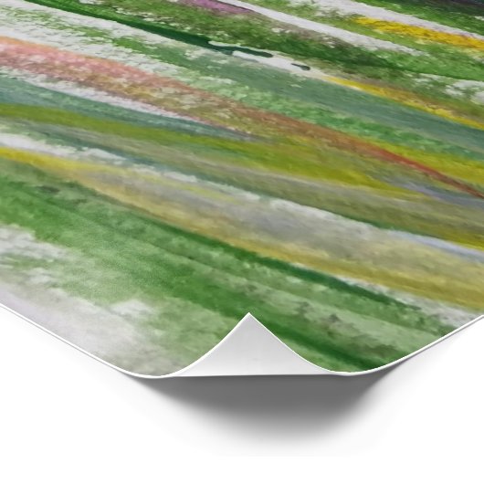 Poster van wilde papaver (Hoek)