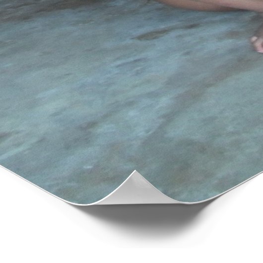 poster van witte bikini en kleine meisjes (Hoek)