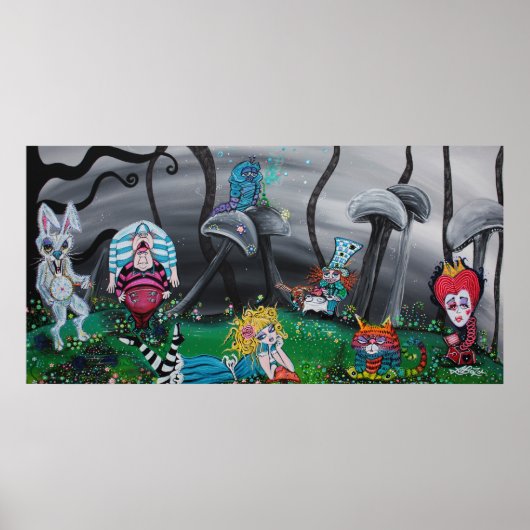 Poster van Wonderland (Voorkant)