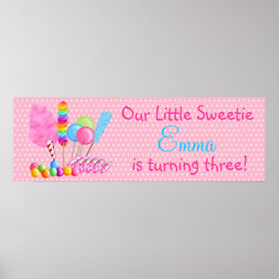 Poster van wonderland Sweets Banner