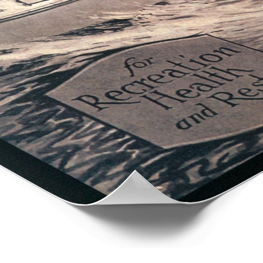 Poster van Wooden Boat (Hoek)