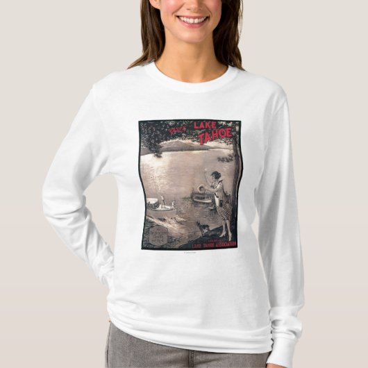 Poster van Wooden Boat T-shirt (Voorkant)