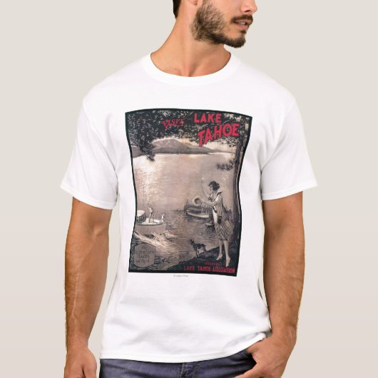 Poster van Wooden Boat T-shirt (Voorkant)