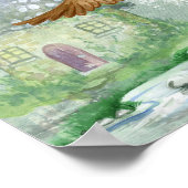 Poster van zachte grond (Hoek)