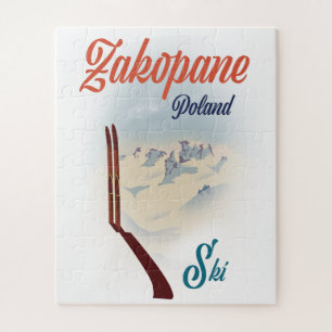 Poster van Zakopane Poland Legpuzzel