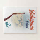 Poster van Zakopane Poland Legpuzzel (Horizontaal)