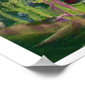 Poster van zeeen paarden en parels (Hoek)