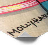 Poster van zoete witch Print van Molly Harrison (Hoek)