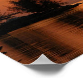 Poster van zonnemeerbomen in Florida (Hoek)