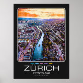 Poster van Zürich (Voorkant)