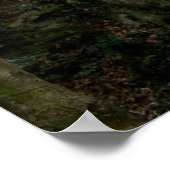 Poster van zwaaien en bomen (Hoek)