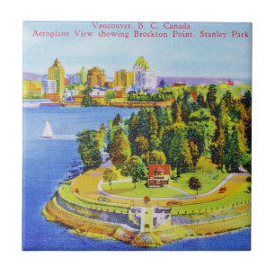 Poster Vancouver Tegeltje