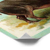 Poster Varkens -  kunst (Hoek)