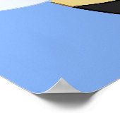 Poster Varkenskensschurft met Schort afdrukken (Hoek)