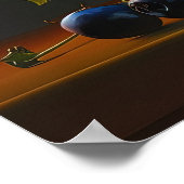 Poster Vase en fruit (Hoek)