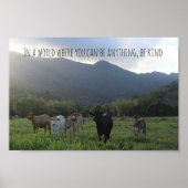 Poster Vegan Kindness (Voorkant)