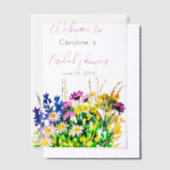 Poster Vellum Uitnodigingen (Offset)