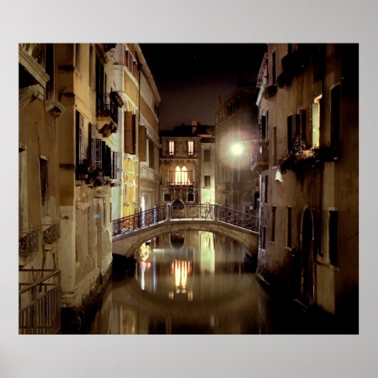 POSTER VENETIAN NOCTURNE (Matte) (Voorkant)