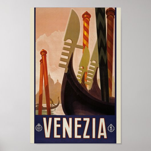 Poster Venezia - Italië (Voorkant)