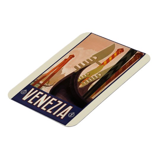  Poster Venezia - Italië Magneet (Linkerzijde)