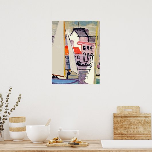 Poster Venice Raoul Dufy (Keuken)